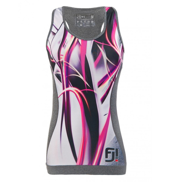 Bluzka bez rękawów Joy Top Shape STONE M