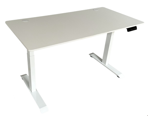 Biurko regulowane VertiGo Dual RXD2-3-3RR białe 140x70 cm Wysokość: 71-120 cm
