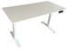 Biurko regulowane VertiGo Dual RXD2-3-3RR białe 140x70 cm Wysokość: 71-120 cm