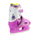 Łyżwy regulowane hokejowe NH1105 A pink S (31-34) Nils Extreme