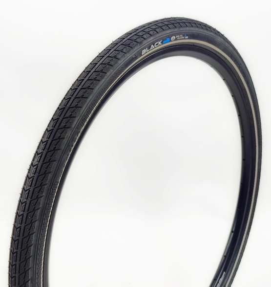 Opona rowerowa 28x1,5 Black1 40-622 + 5mm TORO pasek odblaskowy