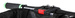 Kosz rower przód torba 35x25x26  czarna 2 in 1