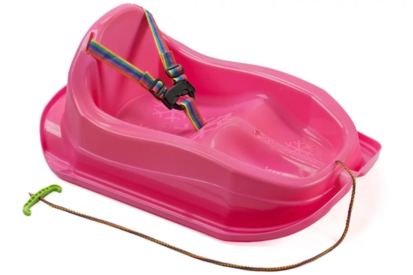 SANKI PLASTIKOWE MARMAT MINI RÓŻOWE