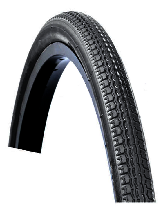 Opona 24x1 3/8 DSI (37-540) SRI-37 czarna do wózków inwalidzkich