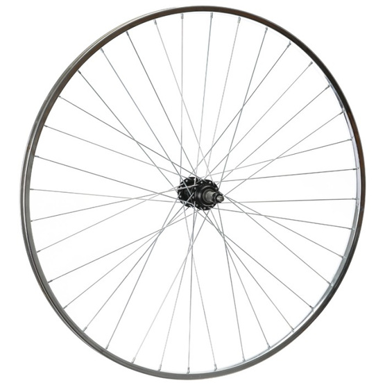 Koło rowerowe 27"tył PSOS stal.wolnobieg /stal, cz/cp