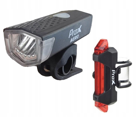 Lampy zestaw prox Aero set 120 lm / 10 lm USB, 800 mAh