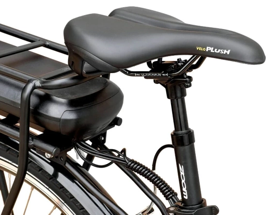 Barton E-City 28" (36v13Ah) (468Wh) grafitowy 17" rower elektryczny 