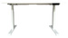Biurko regulowane VertiGo Dual RXD2-3-3RR białe 140x70 cm Wysokość: 71-120 cm