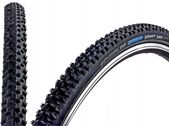 Opona rowerowa 28x1.65(44-622) Schwalbe Smart Sam drut czarna refleks