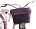 Rower miejski 26 damski Kozbike K36 biało fioletowy 3 biegi (2L2)