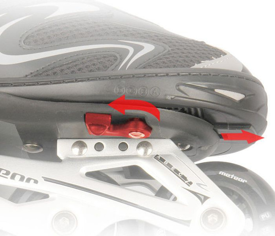 Rolki Meteor XRide 100 grey pink S (31-34) 152