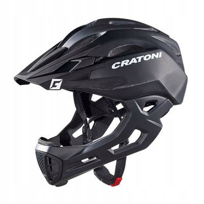Kask rower.Cratoni C-maniac Freeride czarny mat M/L (54-58 cm)