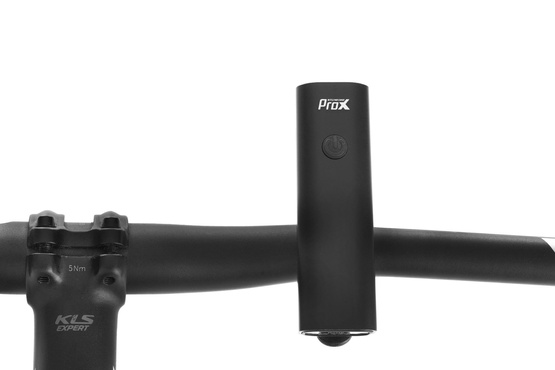 Lampa przód ProX Aero F III czarna 1-led  400 Lm USB
