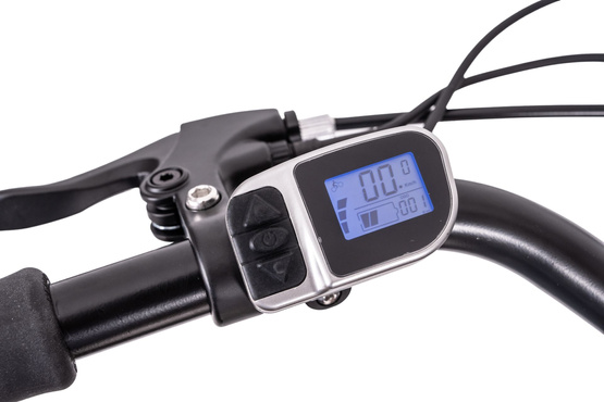 Rower Elektryczny 26" HAWK E-City Comfort 44 cm Black Niski przekrok