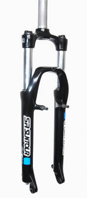 Amortyzator XCE 27,5 skok 100mm 1-1/8 25cm ahead, piwoty, sprężyna, czarny