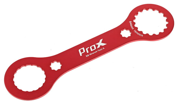 Klucz Prox do suportu SH-Hollowtech II bb-07A 41/44, dwustronny, czerwony