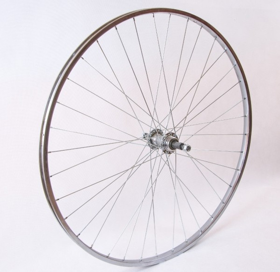 Koło rowerowe 27"tył PSOS stal.wolnobieg /stal, cz/cp