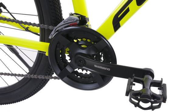 Rower górski 27,5” Fuzlu Warrior 1.0 17" limonkowo-czarny połysk 