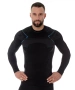 Bluza męska Brubeck Thermo czarny/niebieski XL