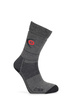 SKARPETY TREKINGOWE EXTREME ROZMIAR 39-42 szare, czarne paski