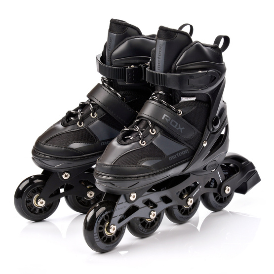 Rolki Meteor Rox M 34-37 czarny