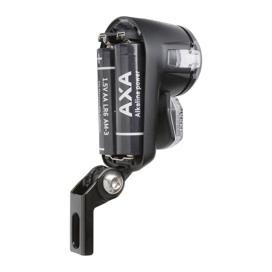 Lampa rowerowa przednia AXA NOX CITY 4C on/off czarna