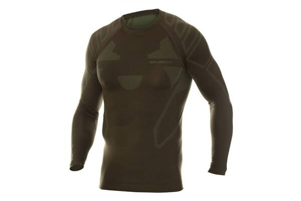 Bluza męska Brubeck Ranger Protect khaki L LS1421M
