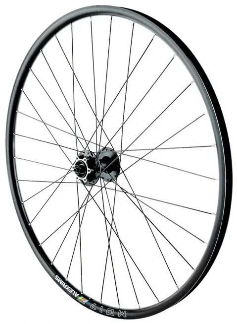 Koło rowerowe 27,5 przód o/ Alexrims MD17 czarna HT-32  Shimano TX506BAL, czarna, sz.cz