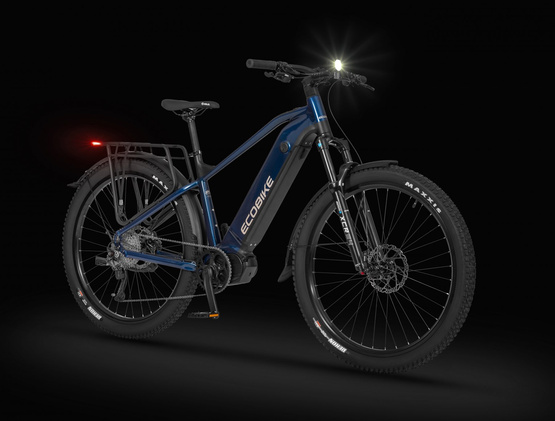 EcoBike rower elektryczny RX500 BLUE SUV 21 CAN + bateria 20 Ah