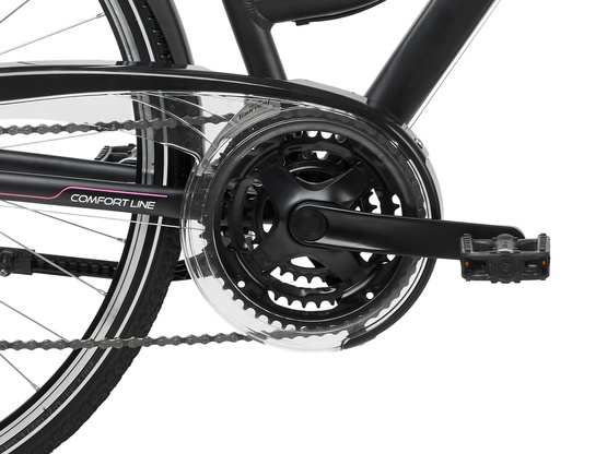 Rower Romet Gazela 1 28 L(20") czarno-różowy (M3S6)