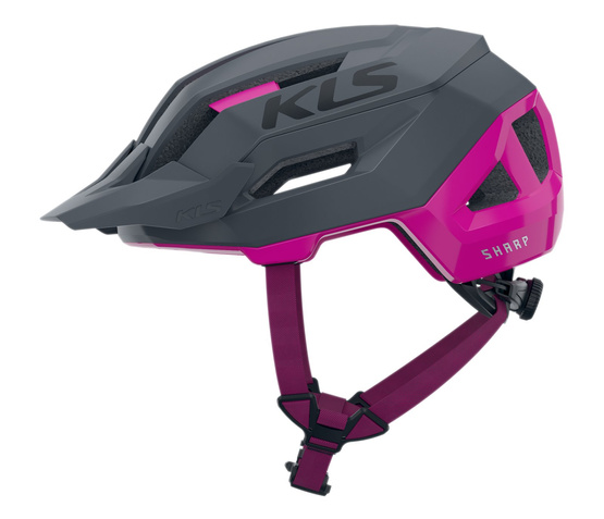 Kask rowerowy KLS SHARP pink L/XL (58-61cm)