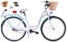 K21 Rower miejski Kozbike 28 3bieg biało-morski  (przerzutka Sturmey Archer) (J8)