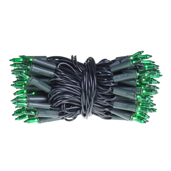 LAMPKI CHOINKOWE LED LW-100 zielone 7m