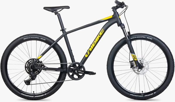 Unibike Shadow 27,5 16" czarno-żółty rower 