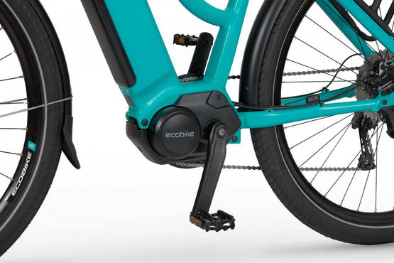 EcoBike rower elektryczny LX500 19 palm blue 