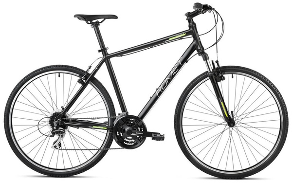 ROMET Orkan 2 L 28(19") czarno-limonkowy
