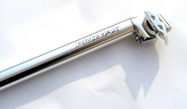 Wspornik siodła Promax 30,9 x 350 srebrny