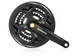 Mechanizm korbowy 8rz czarny SHIMANO FC-M311 48/38/28 170mm