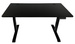 Biurko regulowane VertiGo Dual RXD2-3-3RR czarne 140x70 cm Wysokość: 71-120 cm