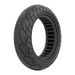 Opona 10x2.5 CC pełna do e-hulajnóg czarna pasek O032