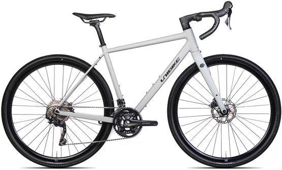 Unibike Tier 55 szary gravel rower