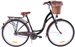 Rower Holland Retro 28 3s czarno-brązowy