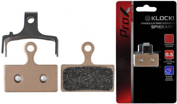 Klocki hamulca tarczowego Prox Spiekane shimano Deore BP-10s+SP-10