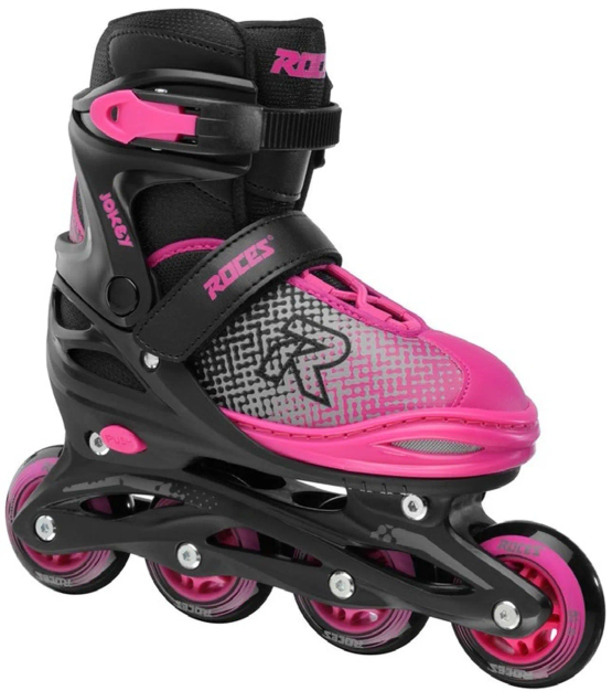 Łyżworolki Roces Jokey X Girl czarno-różowe roz. 26-29