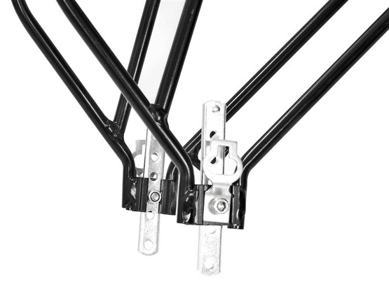 Bagażnik rowerowy aluminiowy KW-645-01 26"-28" czarny 