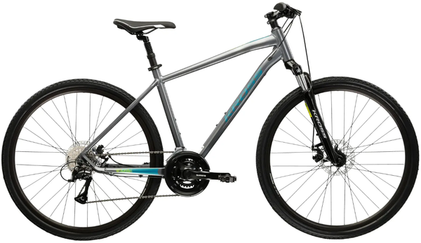 KROSS EVADO 3.0 M XL(23") 28 rower SZARY MORSKI POŁYSK (A11)