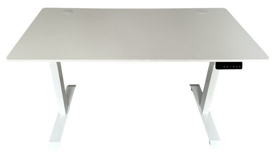 Biurko regulowane VertiGo Dual RXD2-3-3RR białe 140x70 cm Wysokość: 71-120 cm