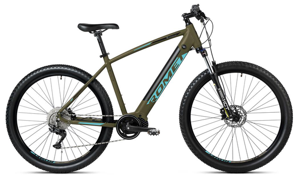 Romet e-Rambler E9.0 L(20") 480Wh 29" mokka-turkus rower elektryczny