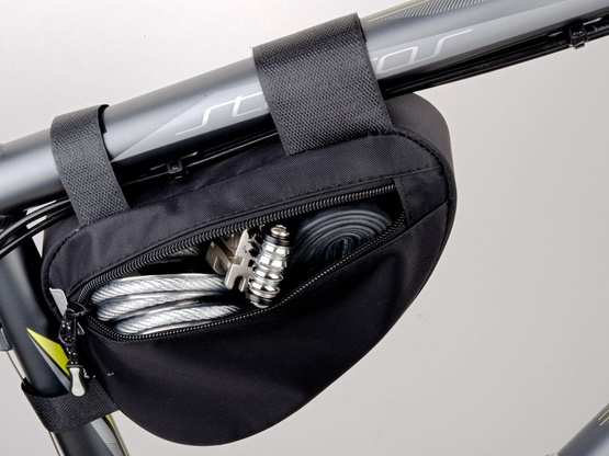 Torba rowerowa pod ramę trójkątna Author A-R211 X7 czarna