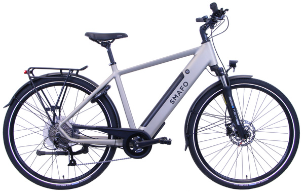 Rower Elektryczny 28" SMAFO E-Trekking Integrated Bafang 53 cm Champange